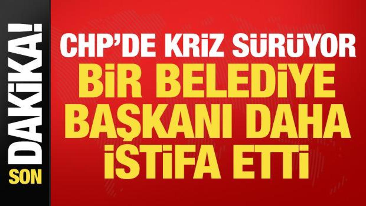 CHP'de bir ayrılık daha! Kilis Belediye Başkanı Hakan Bilecen istifa etti