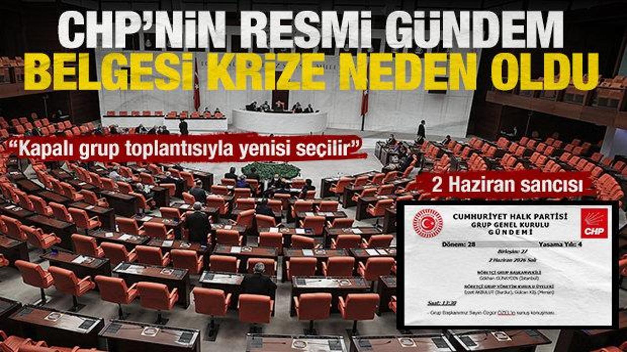 CHP'de mutlak butlan sancısı: 2 Haziran&rsquo;da Meclis'te ger&ccedil;ekleşecek grup toplantısı krizi
