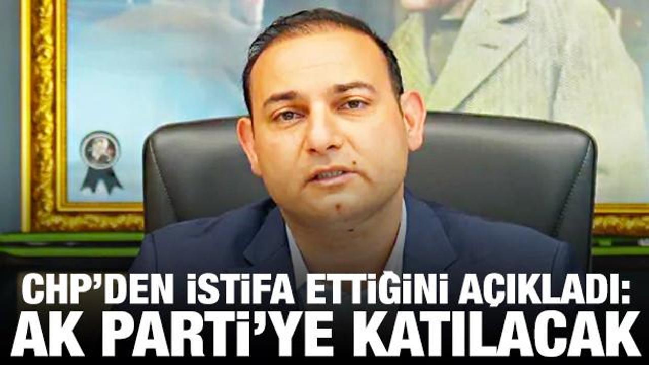 CHP'den istifa etti! Bomba iddia: AK Parti'ye katılacak