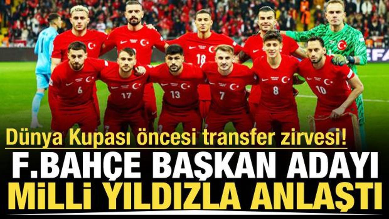 Fenerbah&ccedil;e başkan adayı A Milli Takım'ın yıldızını ikna etti! Anlaşma şartları a&ccedil;ıklandı