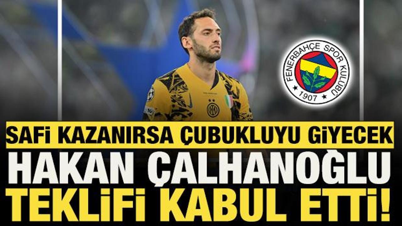 Hakan &Ccedil;alhanoğlu Hakan Safi'ye kararını bildirdi!