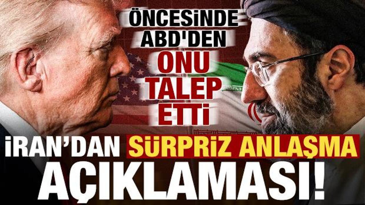 İran'dan flaş anlaşma a&ccedil;ıklaması! &Ouml;ncesinde ABD'den onu talep etti...