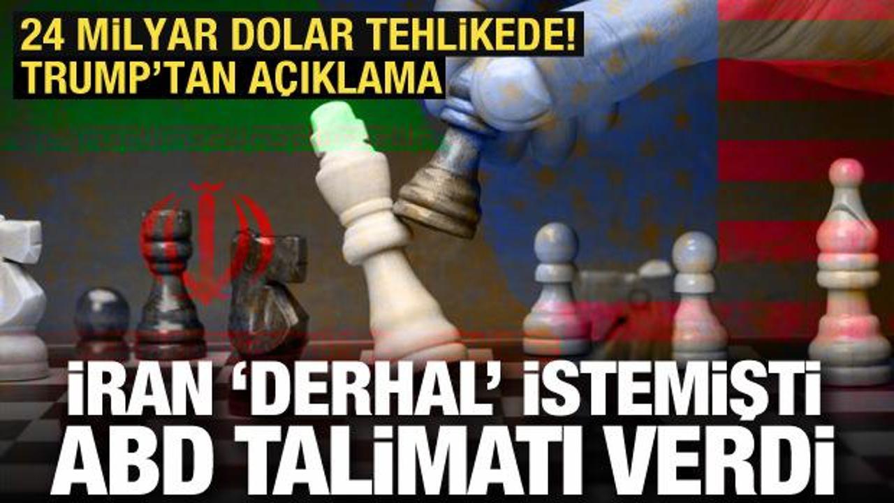 İran'ın "derhal istediği" 24 milyar dolar tehlikede! ABD iddiası