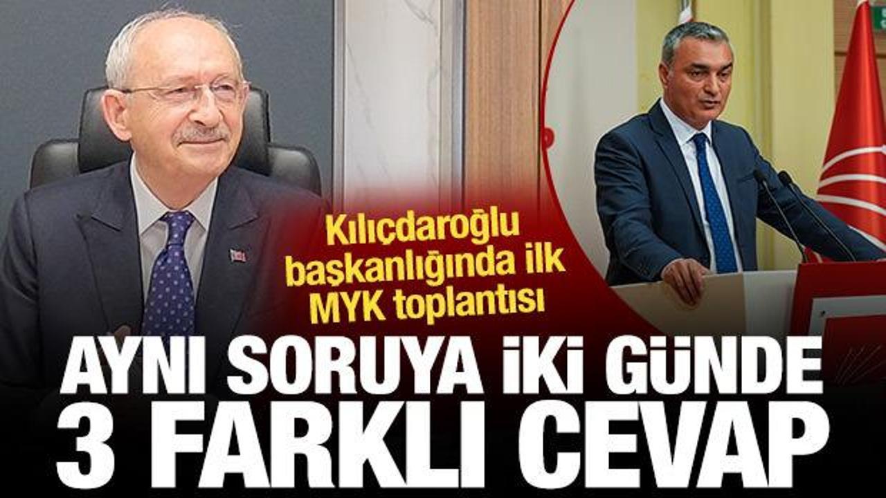 Kılı&ccedil;daroğlu başkanlığında ilk MYK toplantısı: S&ouml;zc&uuml; Sarı'dan grup toplantısı a&ccedil;ıklaması