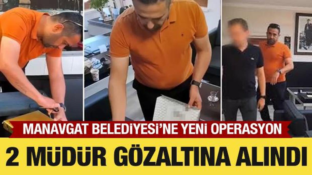 Manavgat Belediyesi soruşturması: Muhasebe ve zabıta m&uuml;d&uuml;r&uuml; de g&ouml;zaltına alındı