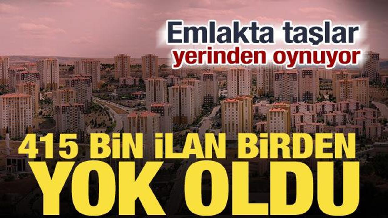 Emlakta yeni d&ouml;nem! Doğrulama sistemi sonrası satılık ilanlar y&uuml;zde 26 d&uuml;şt&uuml;