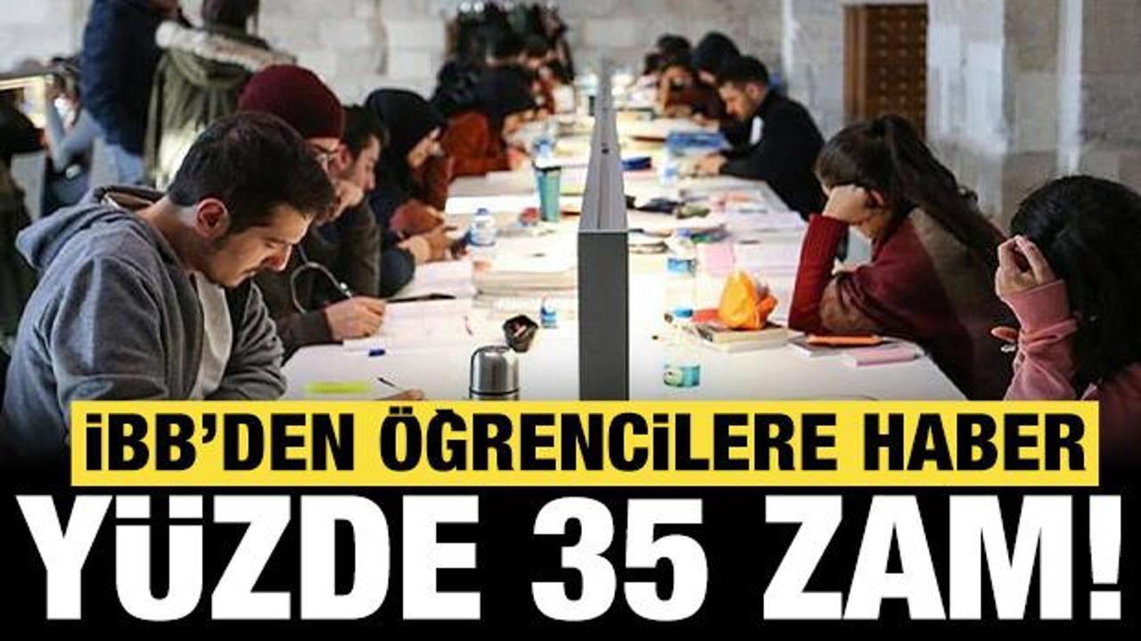 İBB binası ve öğrenci figürü