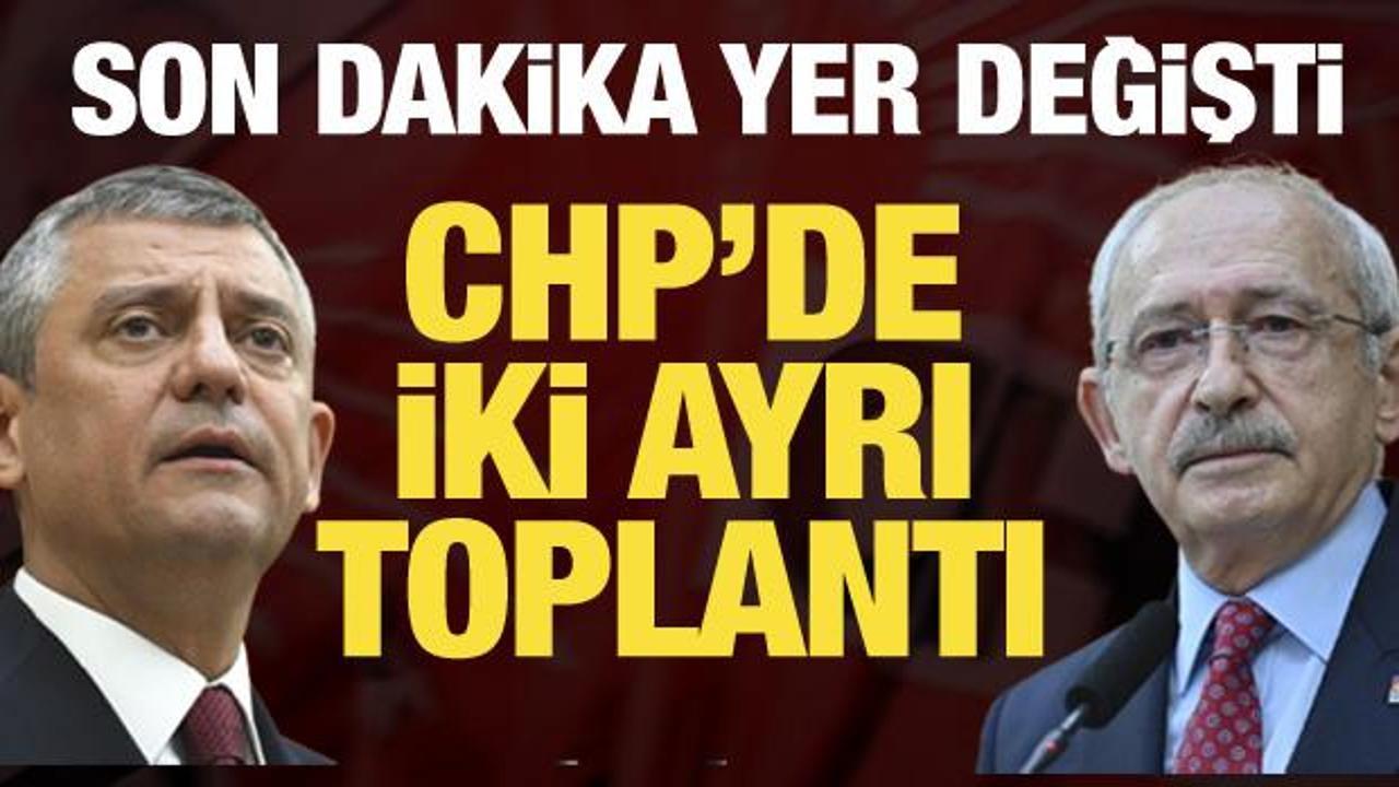 Kılı&ccedil;daroğlu'ndan son dakika kararı! Toplantı yeri ve zamanı değişti