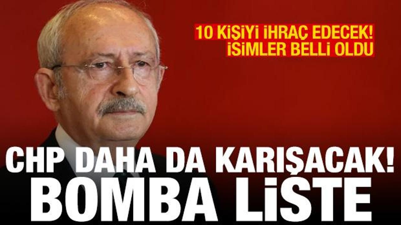 "Kılı&ccedil;daroğlu'nun CHP'den ihra&ccedil; edeceği 10 isim belli oldu" iddiası
