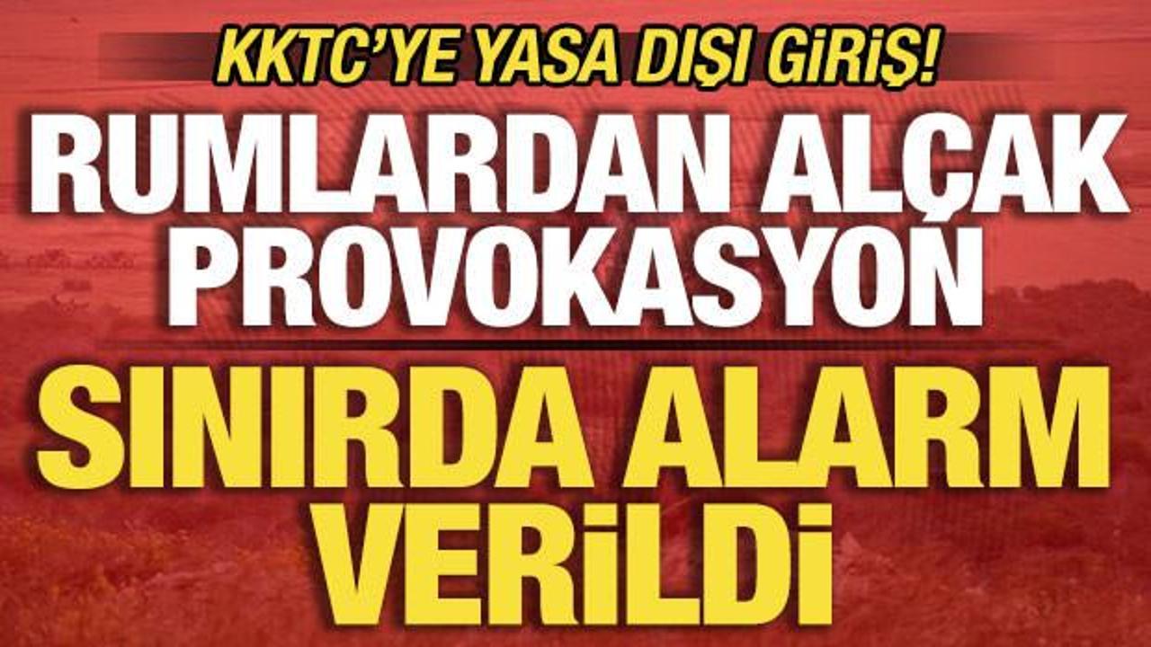 Rumlardan alçak provokasyon: KKTC’ye yasa dışı giriş! Sınırda alarm verildi Rumlardan alçak provokasyon: KKTC’ye yasa dışı giriş! Sınırda alarm verildi