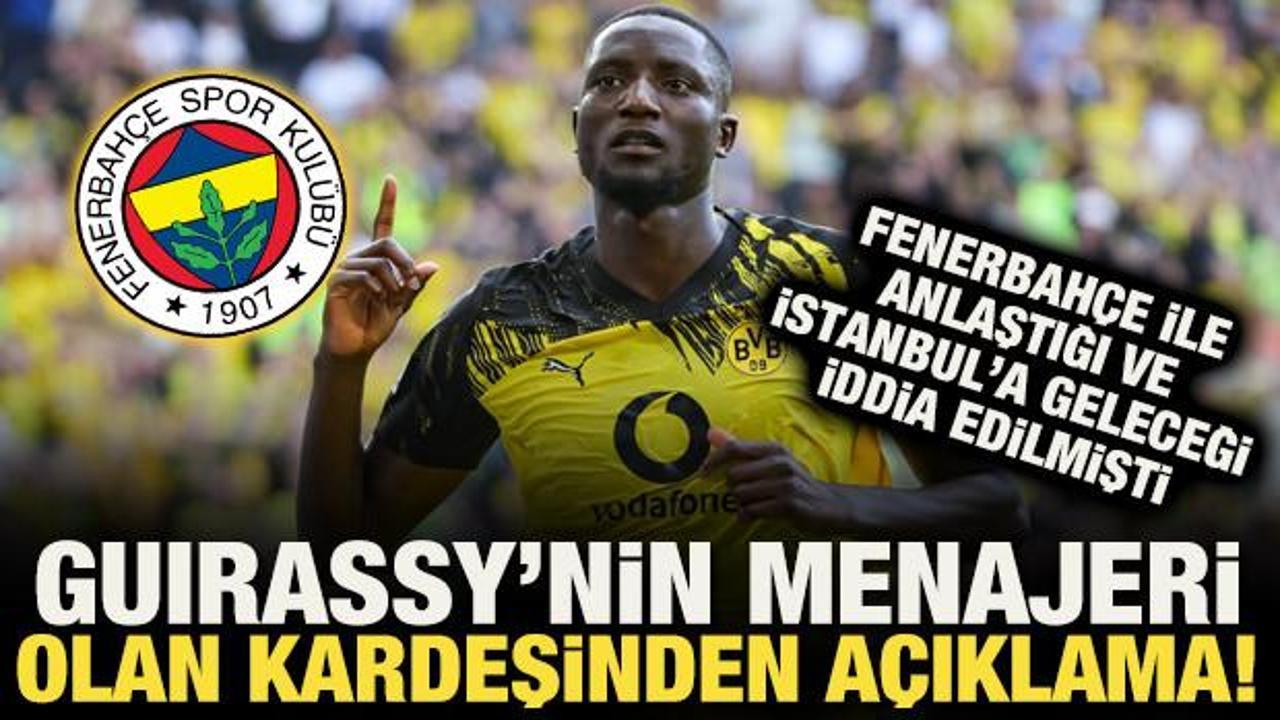 Serhou Guirassy'nin menajeri olan kardeşinden Fenerbah&ccedil;e a&ccedil;ıklaması!