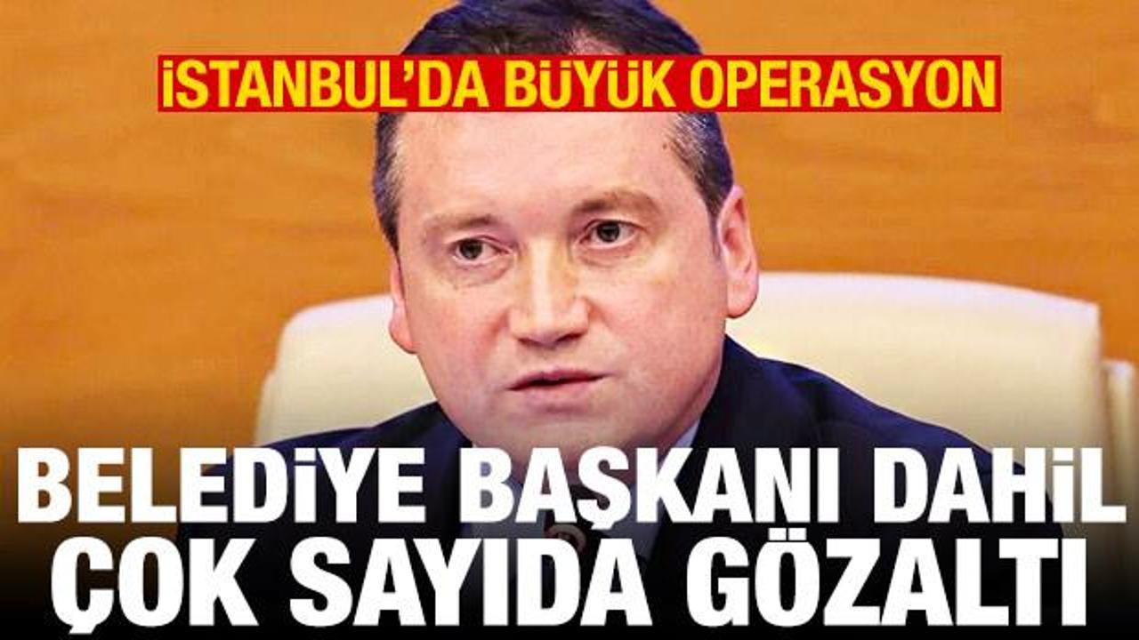 Silivri Belediyesi'ne operasyon! Belediye Başkanı dahil &ccedil;ok sayıda g&ouml;zaltı