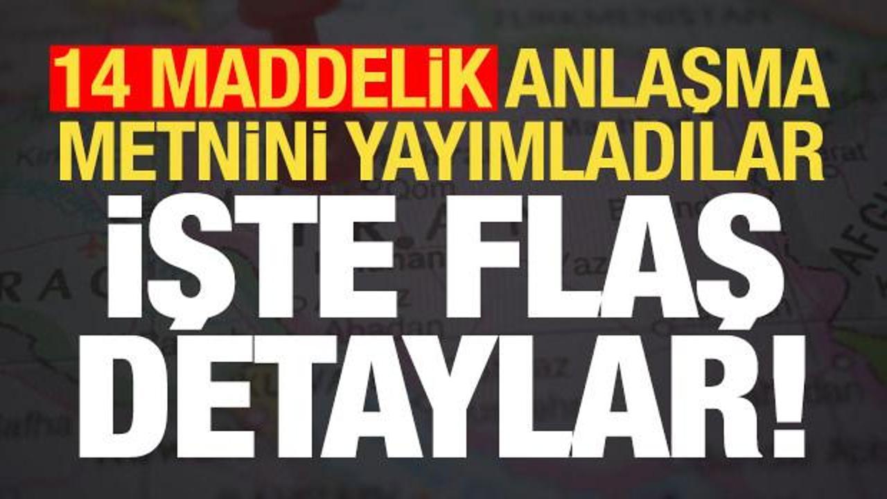 Son dakika: İran basını 14 maddelik anlaşma metnini yayımladı! İşte dikkat &ccedil;eken detaylar
