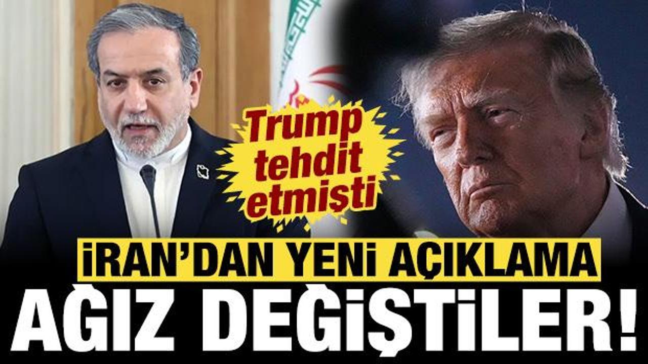 Trump'ın tehdidi sonrası İran'dan yeni a&ccedil;ıklama: Bu kez ağız değiştirdiler!