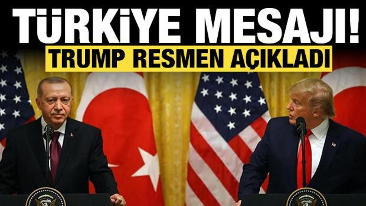 ABD Başkanı Trump duyurdu: T&uuml;rkiye'yi ziyaret edeceğim