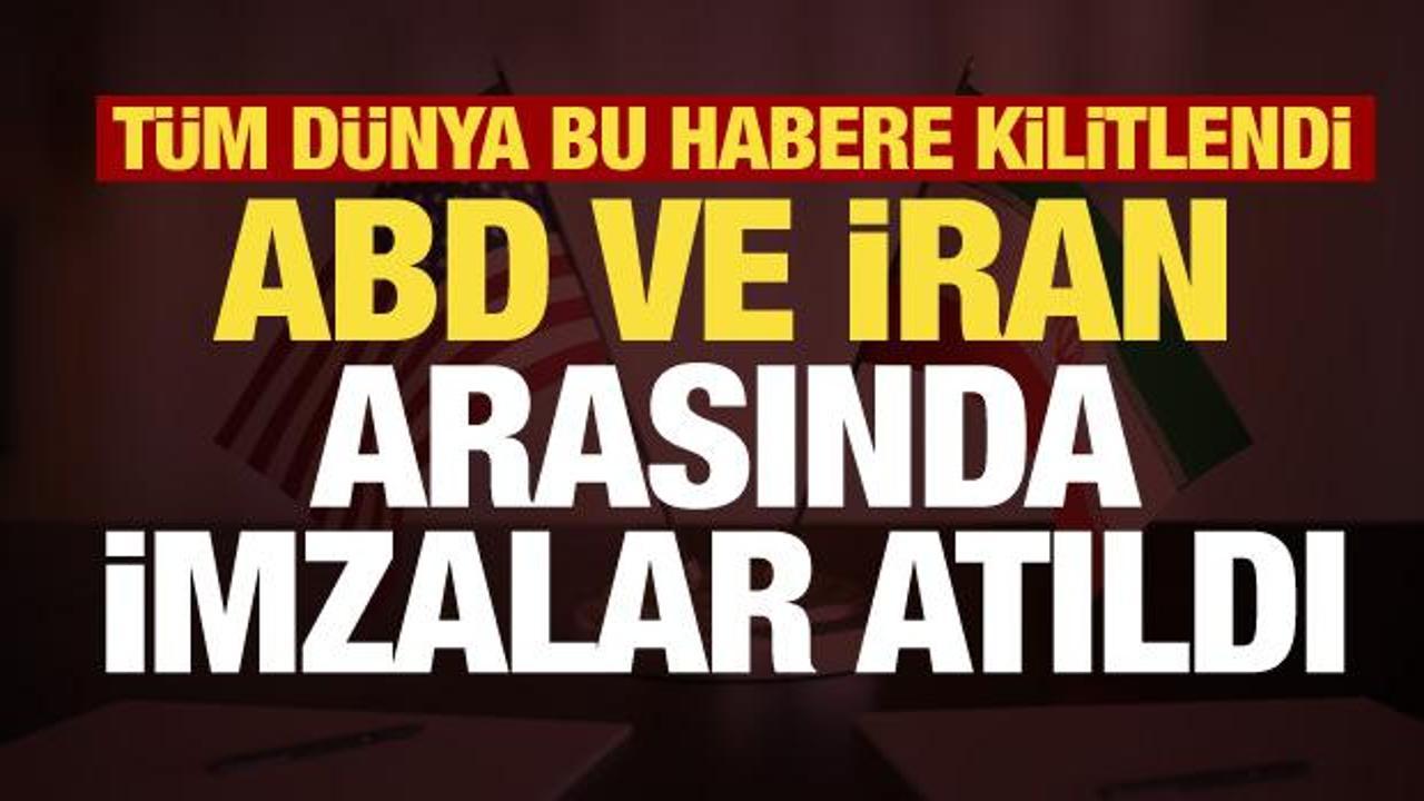 ABD-İran arasında son dakika gelişmesi: İmzalandı!