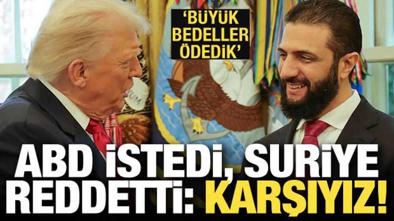 ABD istedi, Suriye reddetti: Askeri m&uuml;dahaleye karşıyız!