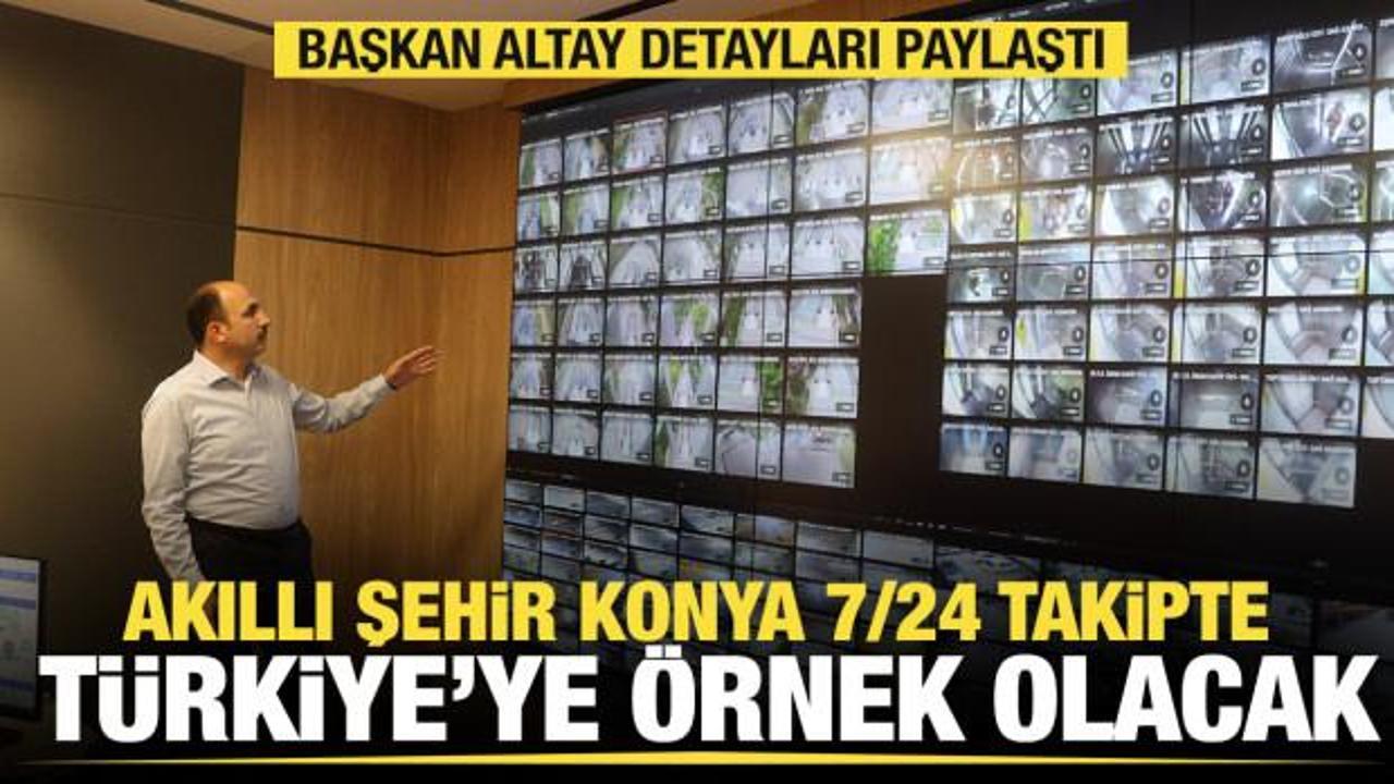 Akıllı şehir Konya'da altyapı 7/24 canlı takipte: Başkan Altay BOOM'u anlattı