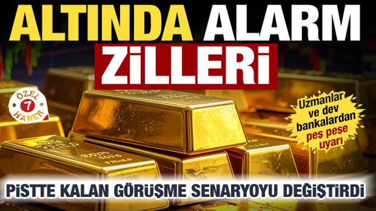Altında t&uuml;m senaryo değişti: Fed ve İsvi&ccedil;re'den gelen haber sonrası g&ouml;zler kritik seviyede