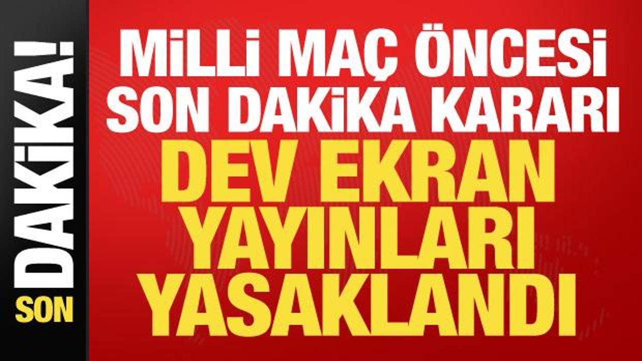 Bakanlıktan 81 ile 'dev ekran' talimatı! Milli ma&ccedil; programları tek tek iptal ediliyor