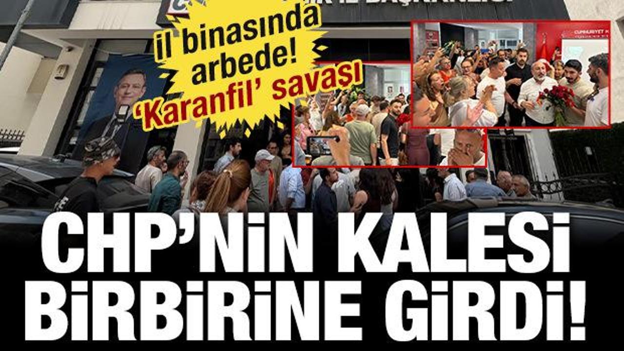 CHP İzmir İl Başkanlığı karıştı! 'Karanfil' krizi partilileri karşı karşıya getirdi!