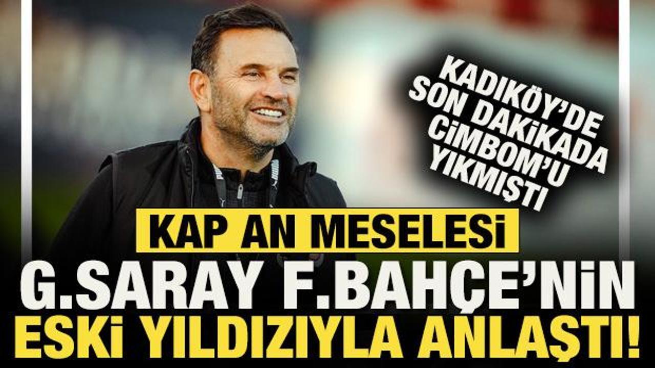 Galatasaray Fenerbah&ccedil;e'nin eski yıldızıyla anlaştı! KAP an meselesi