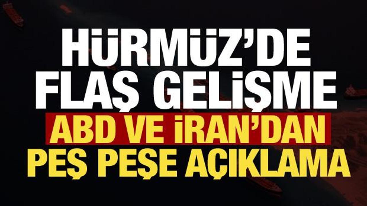 H&uuml;rm&uuml;z krizinde yeni gelişme! Yeniden kapatıldı, ABD'den dikkat &ccedil;eken mesaj