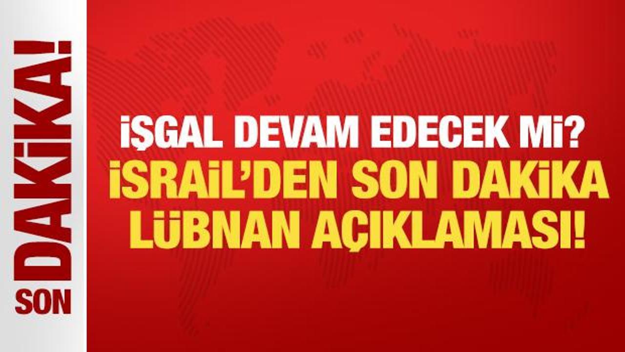 İsrail Ulusal Güvenlik Danışmanı Tzachi Ha-Levi Katz'ın Lübnan'daki saldırılara ilişkin açıklaması.