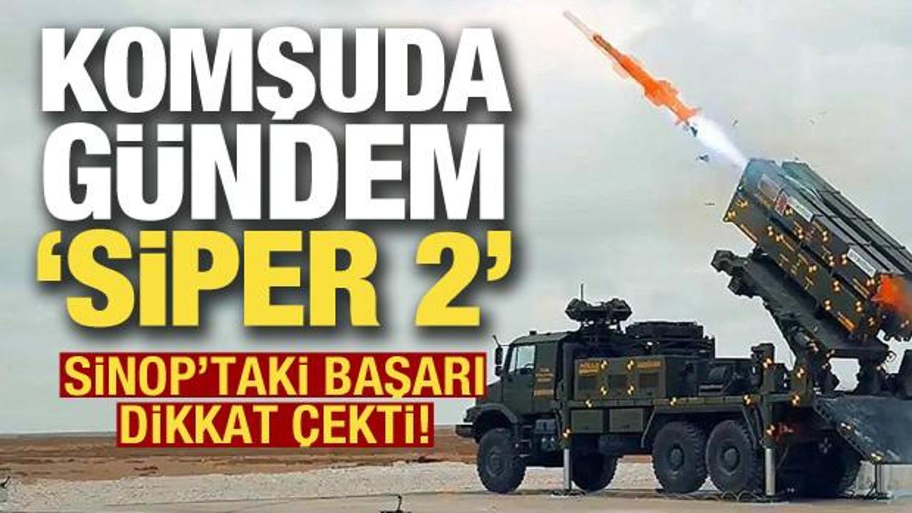 Komşuda g&uuml;ndem SİPER 2 f&uuml;zesi! Sinop'taki başarı dikkat &ccedil;ekti