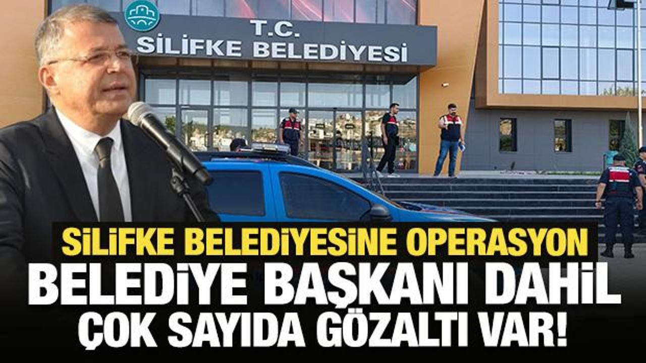 Silifke Belediyesi'ne operasyon: Belediye Başkanı dahil &ccedil;ok sayıda g&ouml;zaltı var