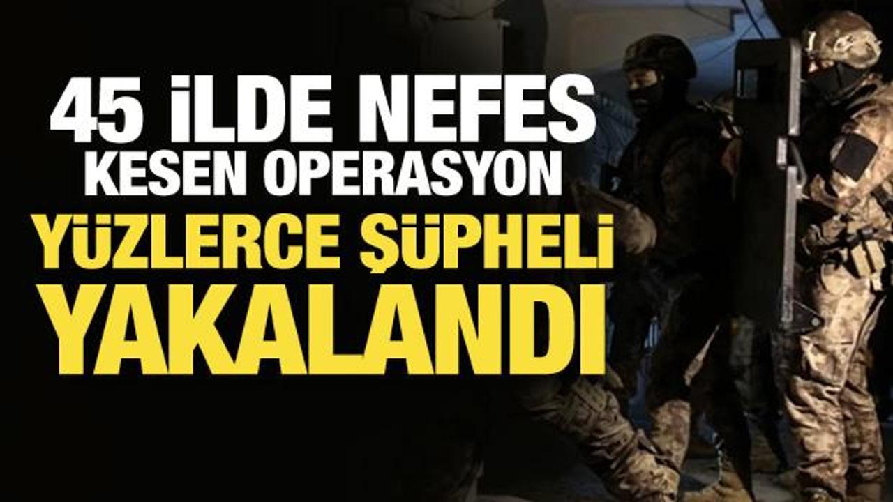Son Dakika: 45 ilde Narko Pars operasyonları: 352 ş&uuml;pheli yakalandı!