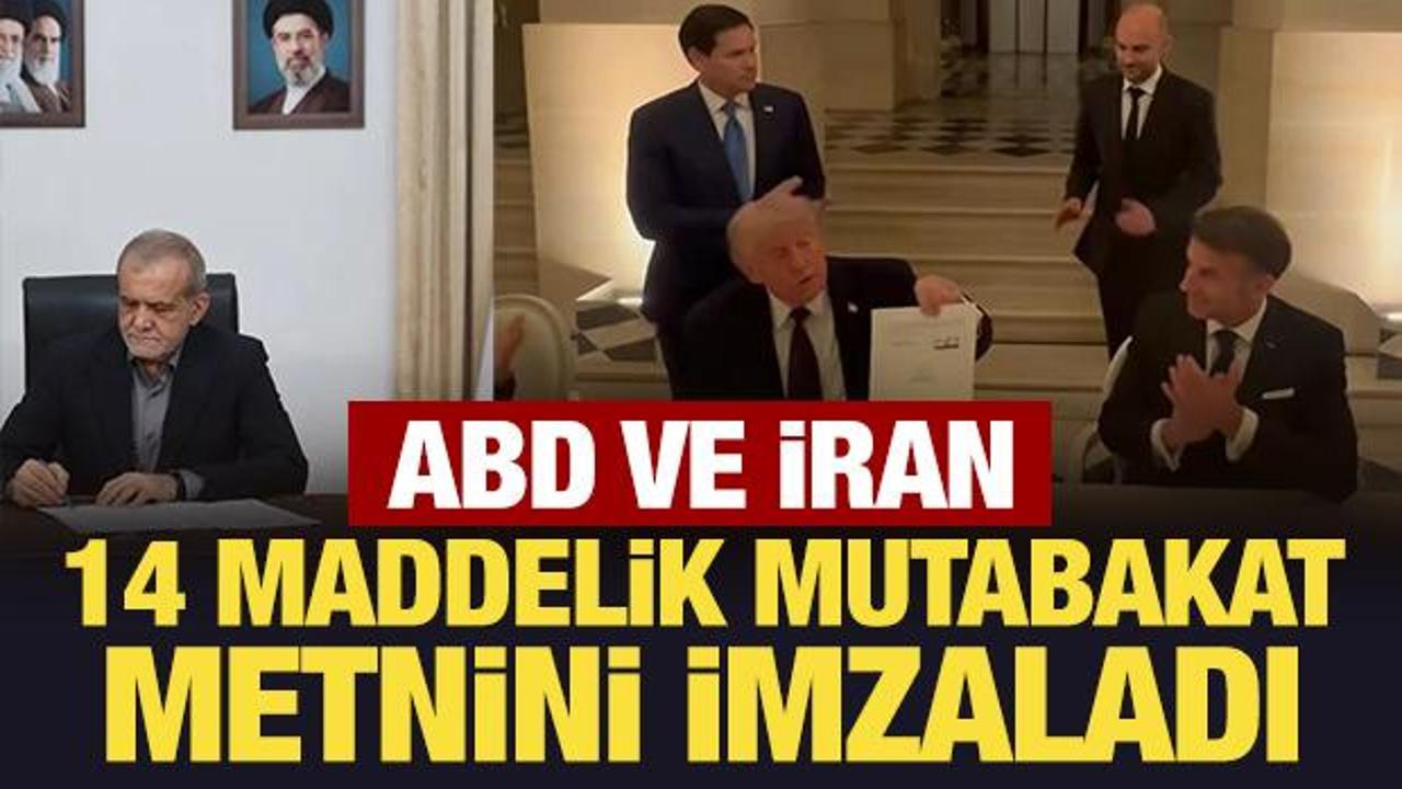 Son Dakika Haberi: ABD ve İran, 14 maddelik mutabakat metnini elektronik olarak imzaladı 