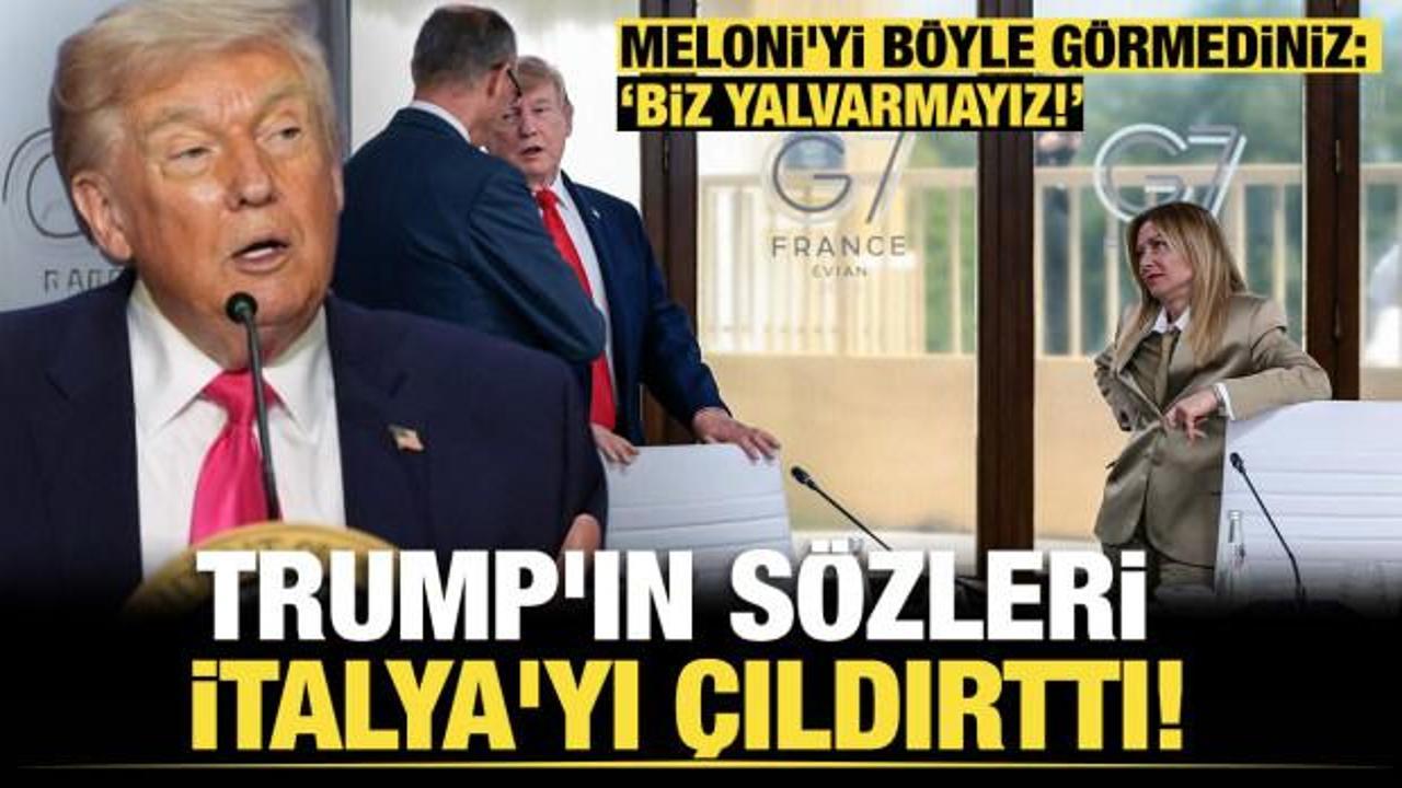 Trump ile Meloni arasında fotoğraf krizi! ABD-İtalya hattında y&uuml;ksek gerilim