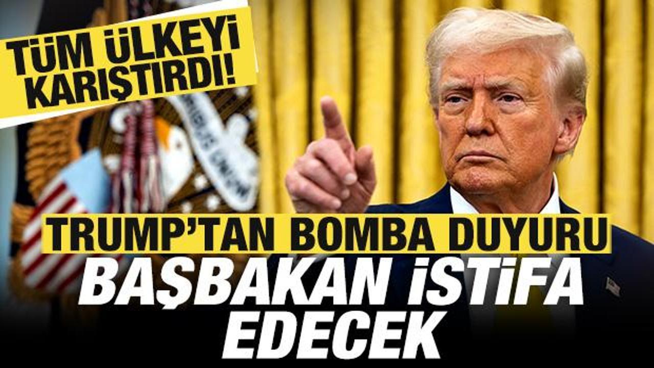 Trump'tan son dakika İngiltere duyurusu! T&uuml;m &uuml;lkeyi karıştırdı: Starmer istifa edecek