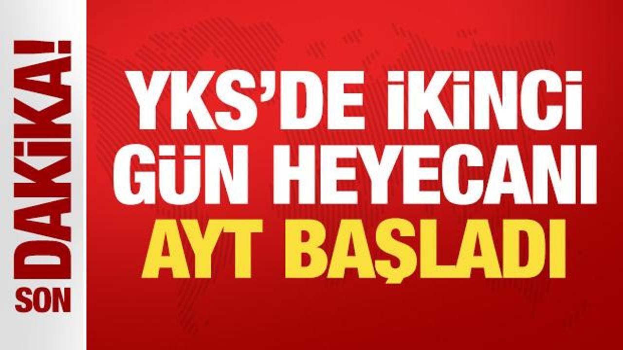 YKS Alan Yeterlilik Testleri (AYT) sınavına giren adaylar