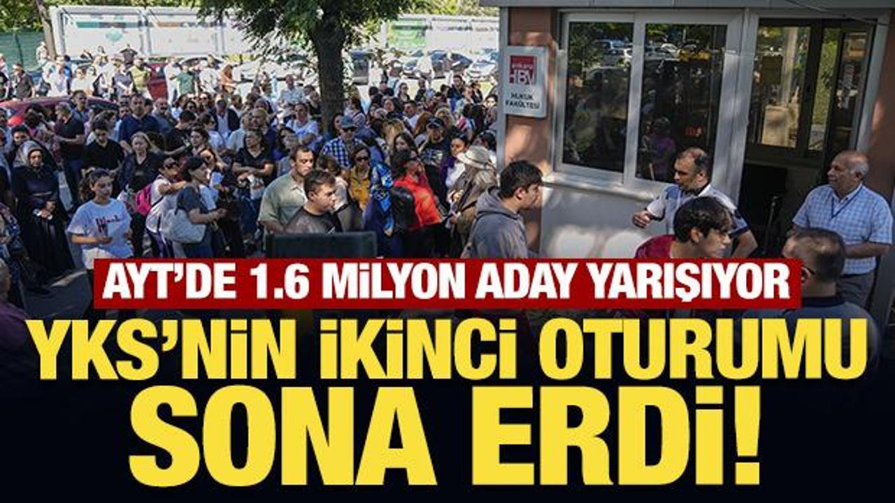 YKS'de ikinci oturum sona erdi! AYT'den sonra sıra YDT'de!