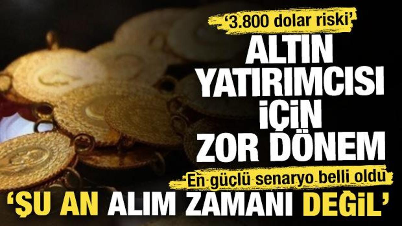 Altın yatırımcıları dikkat: 'Şu an alım zamanı değil!'