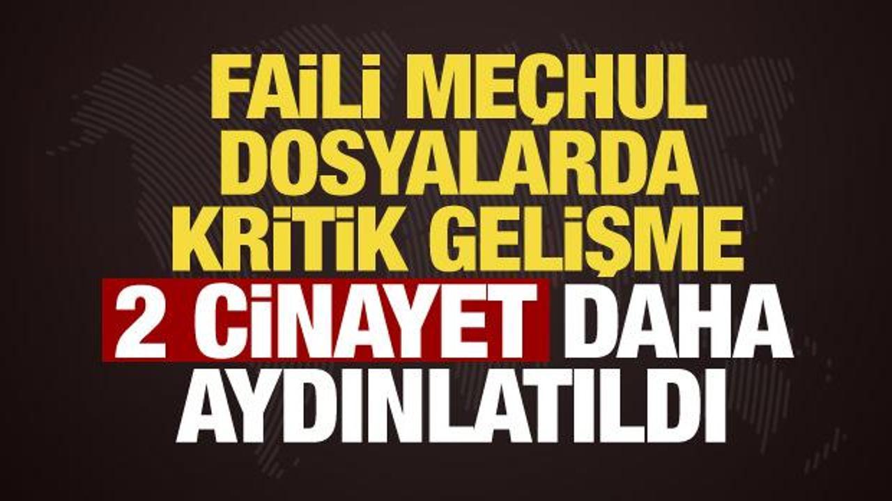 Bakan G&uuml;rlek duyurdu! Ağrı ve Batman&rsquo;daki 2 cinayet aydınlatıldı
