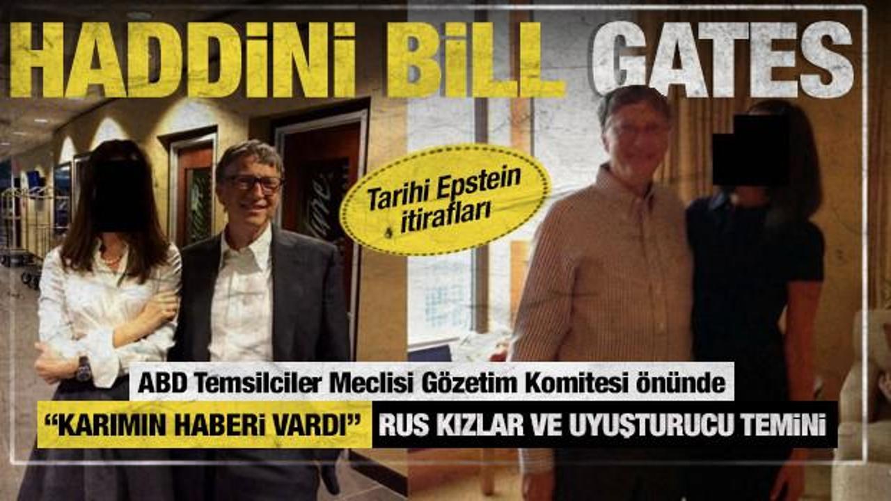Bill Gates'in Epstein itirafları: Rus sevgililer ve şantaj e-postası g&uuml;n y&uuml;z&uuml;ne &ccedil;ıktı!