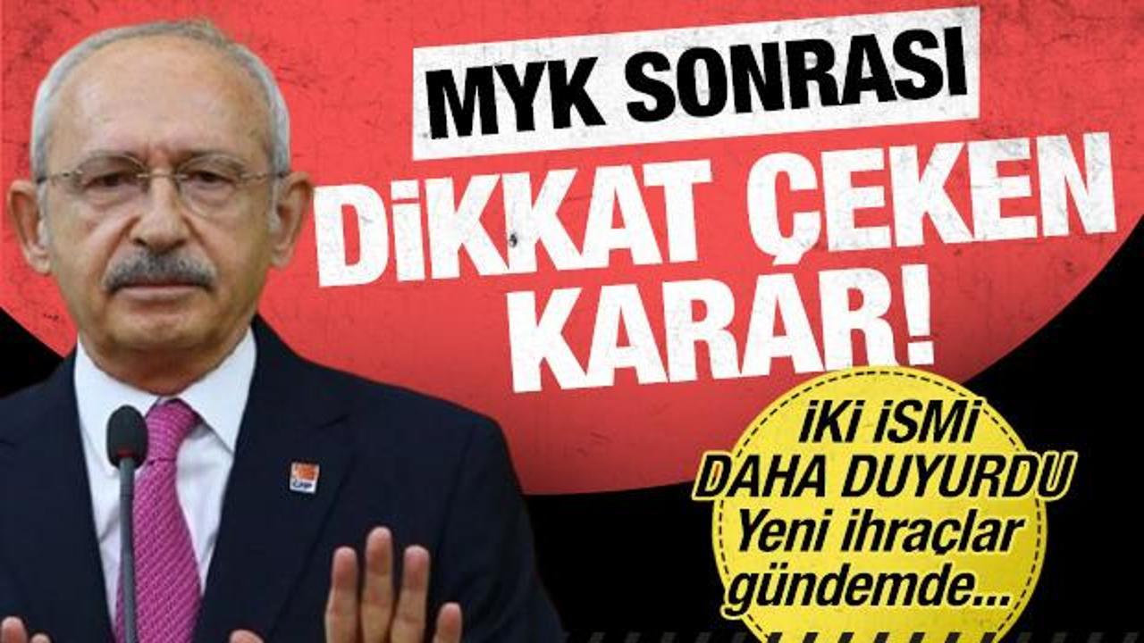 CHP'de 2 il başkanı daha g&ouml;revden alındı!