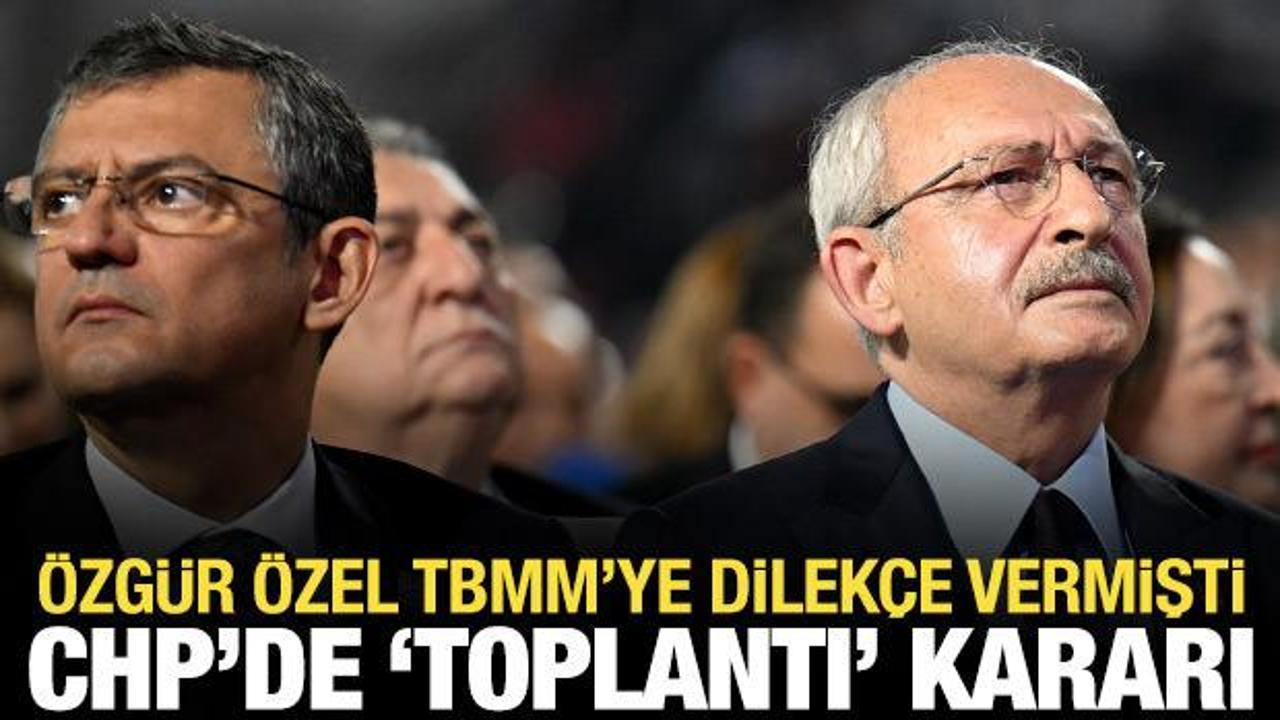 CHP'den son dakika grup toplantısı a&ccedil;ıklaması