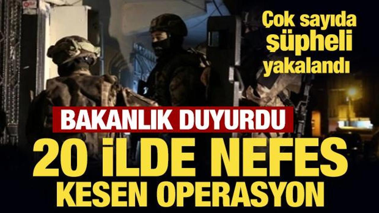 İ&ccedil;işleri Bakanlığı duyurdu: 5 g&uuml;nde 193 ş&uuml;pheli yakalandı, 78'i tutuklandı