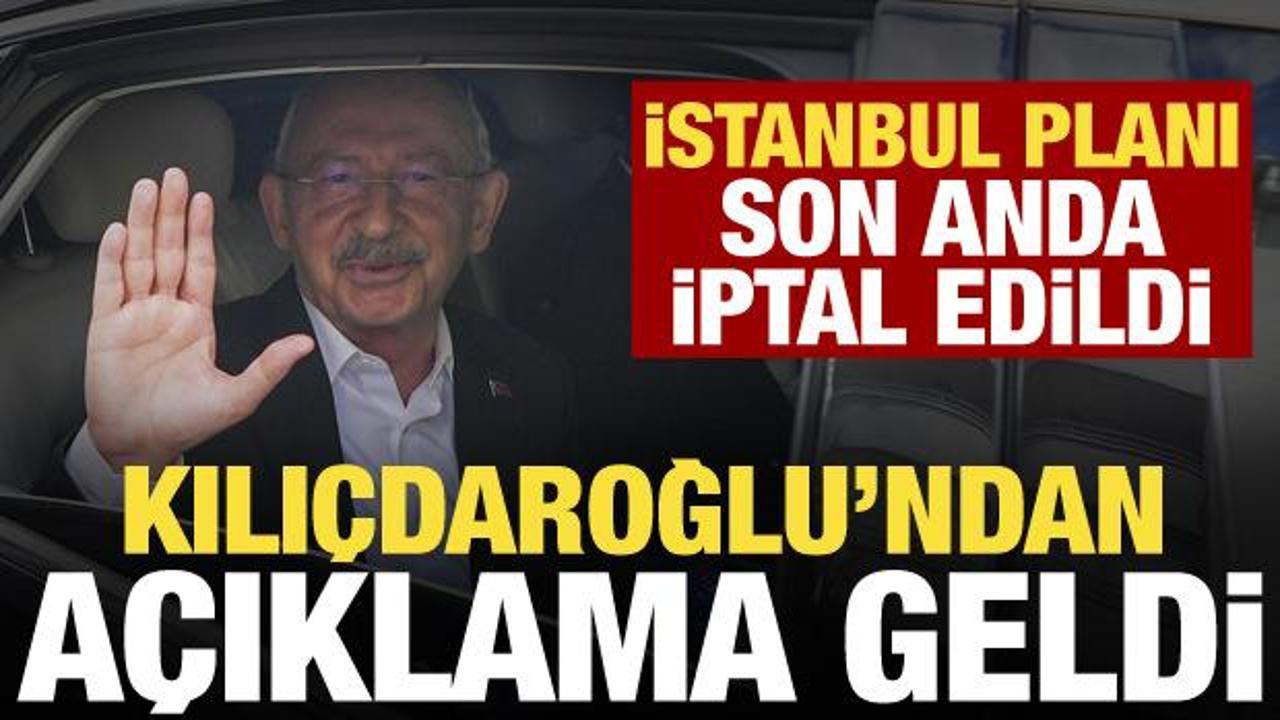 İstanbul programı iptal edilen Kılı&ccedil;daroğlu'ndan a&ccedil;ıklama: Utancın par&ccedil;ası olmayacağız!