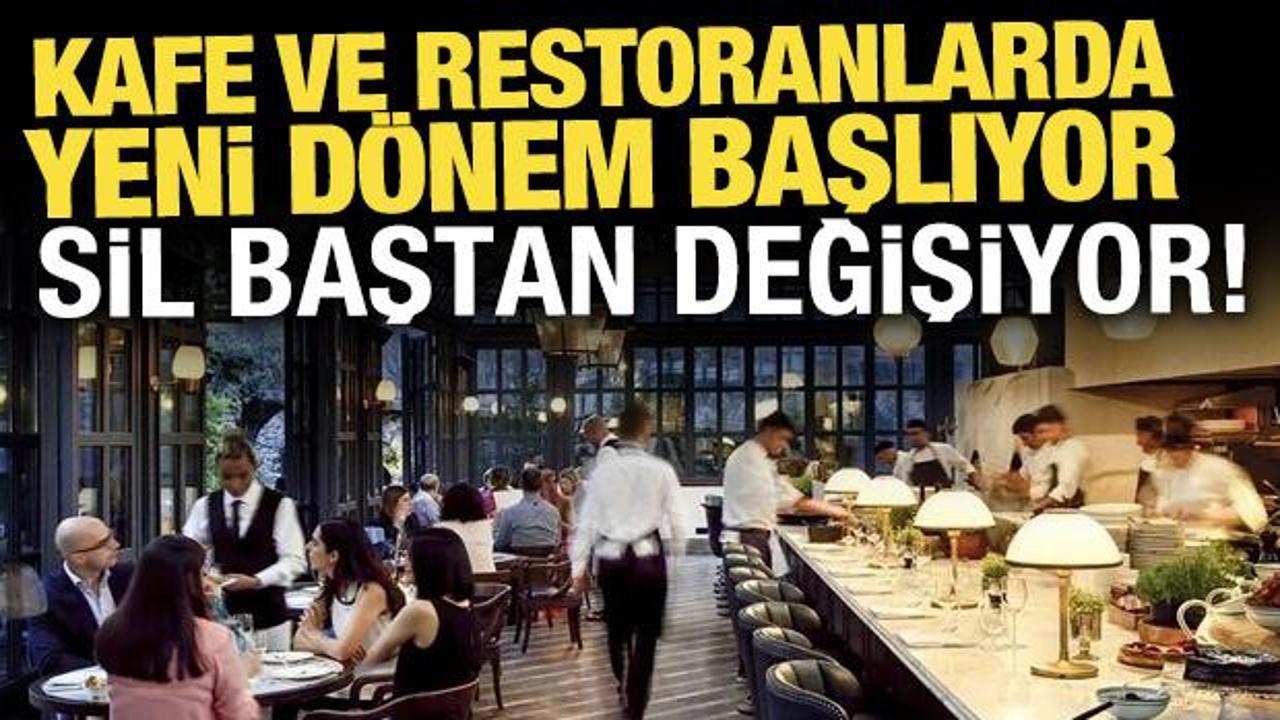 Restoran ve kafelerde yeni d&ouml;nem: Men&uuml;lerde kalori değerleri yer alacak