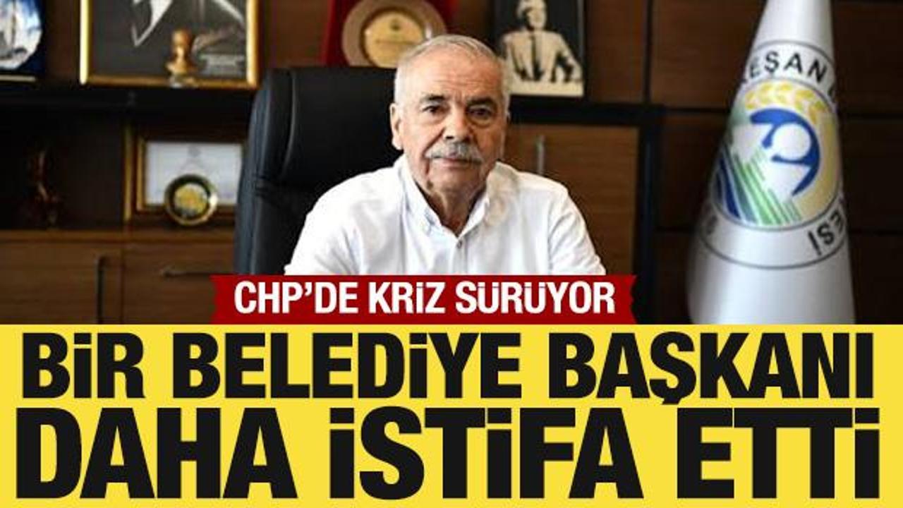 Keşan Belediye Başkanı Mehmet &Ouml;zcan, CHP'den istifa etti