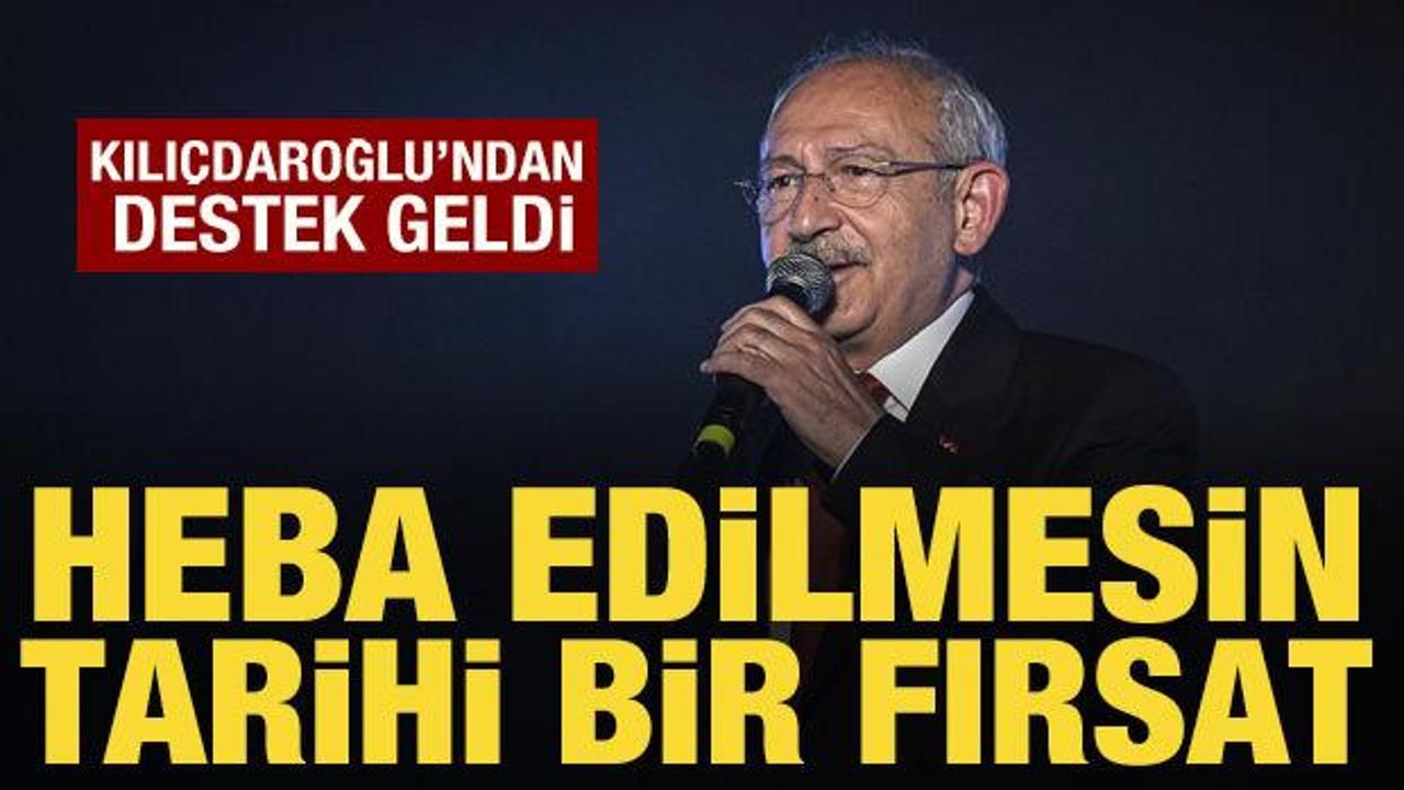 Kılı&ccedil;daroğlu'ndan ter&ouml;rs&uuml;z T&uuml;rkiye s&uuml;recine destek: Tarihi bir fırsat