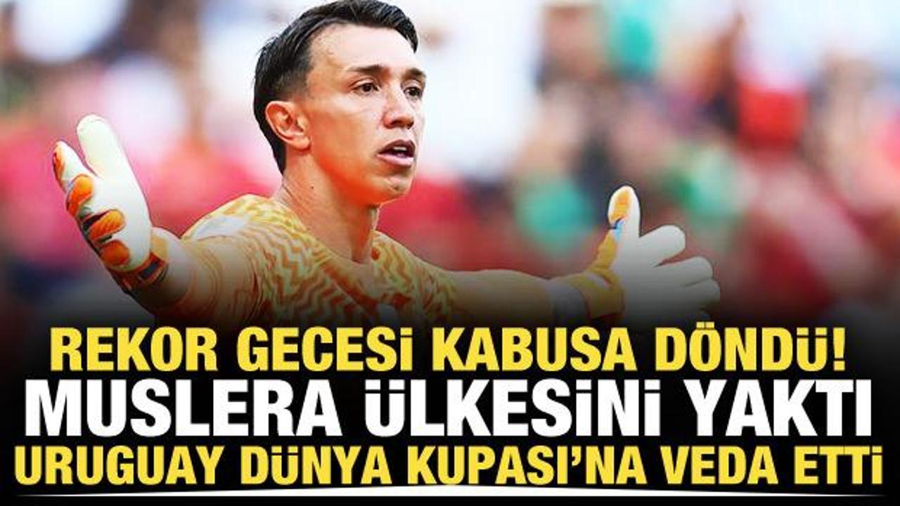 Muslera'nın rekor gecesi kabusa d&ouml;nd&uuml;! Yaptığı hatayla &uuml;lkesini D&uuml;nya Kupası'nda yaktı