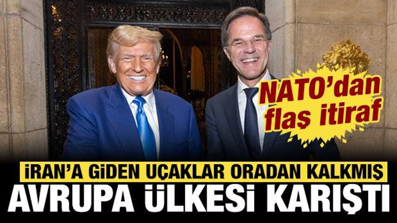 NATO'nun itirafı Avrupa &uuml;lkesini karıştırdı: İran'a giden 500 ABD u&ccedil;ağı oradan kalkmış!