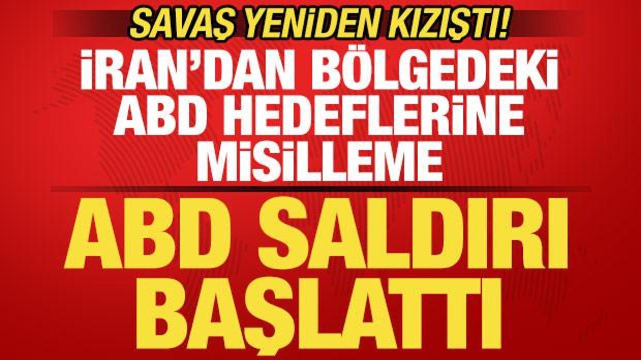 Savaş yeniden kızıştı! ABD saldırı başlattı! İran'da şiddetli patlamalar!