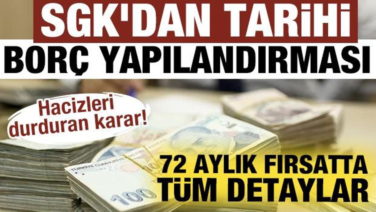 SGK prim borcu yapılandırmasında yeni d&ouml;nem: Hacizler duruyor, faiz d&uuml;ş&uuml;yor